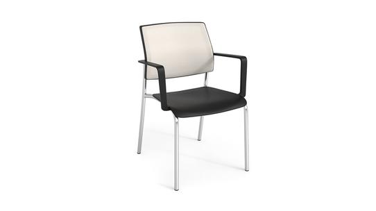 United Chair - Shifter - Shifter / FT32-E1-MMP-BPS / Chaise visiteur / Empilable