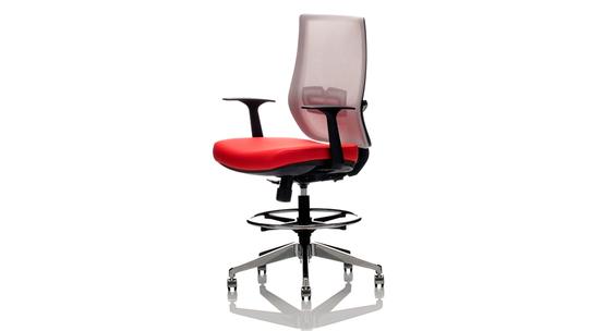 United Chair - Upswing - Upswing / UP52-E1-MUC-TP01-SYN-P-APC-HDW-FA / Tabouret