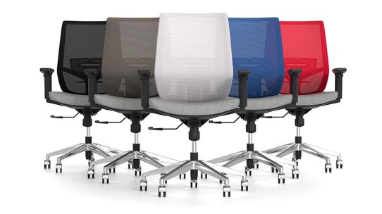 United Chair - Upswing - Upswing / 5 couleurs / Maille souple Upswing