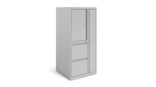 Lacasse - Metal Storage Furniture - Metal Storage Furniture / RIDFS-242454BFF / P44 / Metal Combined Tower