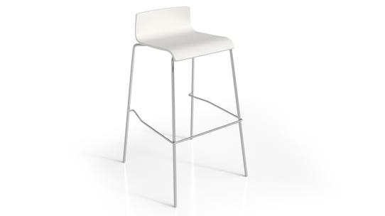 United Chair - Veinure - Veinure / VR31H-E1-WHT / Stool