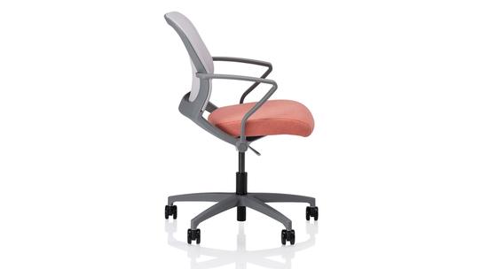 United Chair - Rackup - Rackup / RK13-E4-MUC-MN08-ST-P-GB-HDW-FA / Light Task Chair