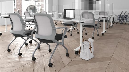 United Chair - Rackup - Rackup / RK03-E6-MUC-ME002-HDW-FA / Nesting Chair
