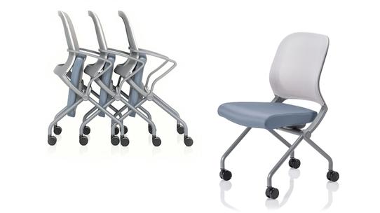 United Chair - Rackup - Nesting / Chaise gigogne avec et sans bras