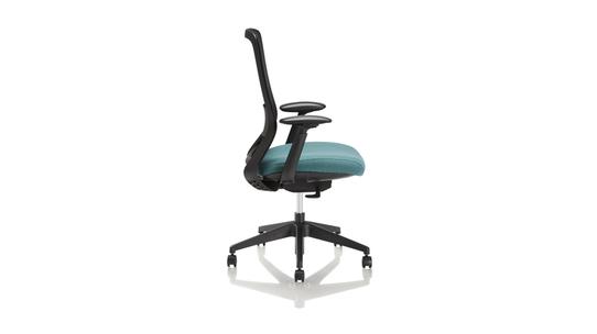 United Chair - Sabbia - AB13-E3-BLK-ME035-SYN-P-AB-HDW-S3D8