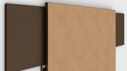Lacasse - Think Smart - Wall-mounted Cork Board