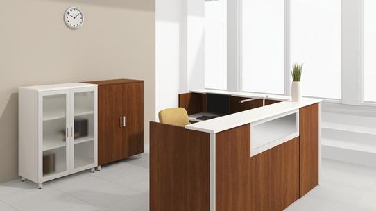 Lacasse - Reception Furniture - Reception Furniture / Concept 3 / Plan14 / SNO-BUC