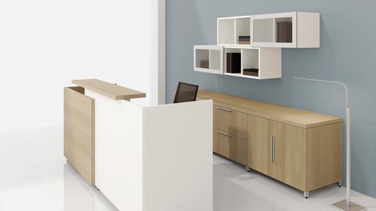 Lacasse - Reception Furniture - Reception Furniture / Quad / Plan09 / TWT-SNO