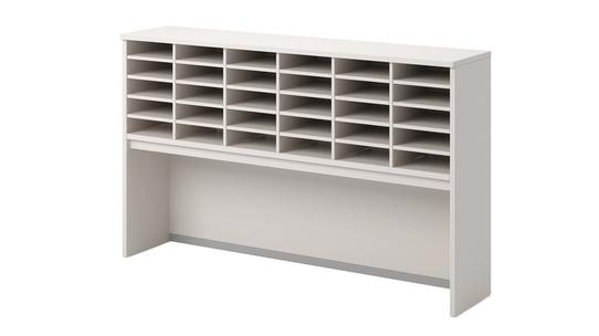 Lacasse - Reception Furniture - Reception Furniture / Morpheo / M1NNS-EDV7244 / SNO / Hutch with Pigeonholes